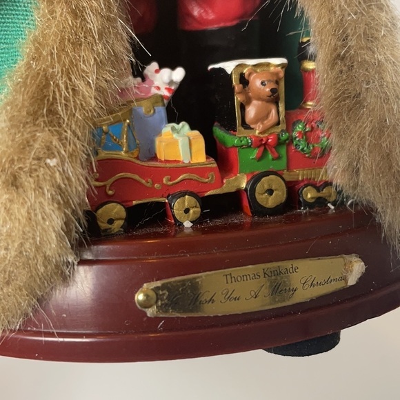 Thomas Kinkade - Season of Harmony Caroling Santa Collection Bradford Exchange - Picture 6 of 17